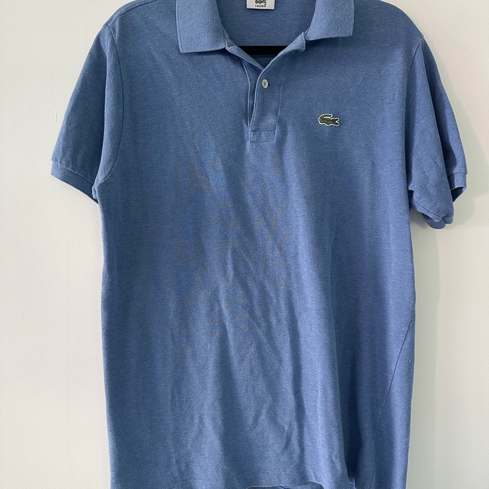 Lacoste Men's Blue Polo Shirt size 5